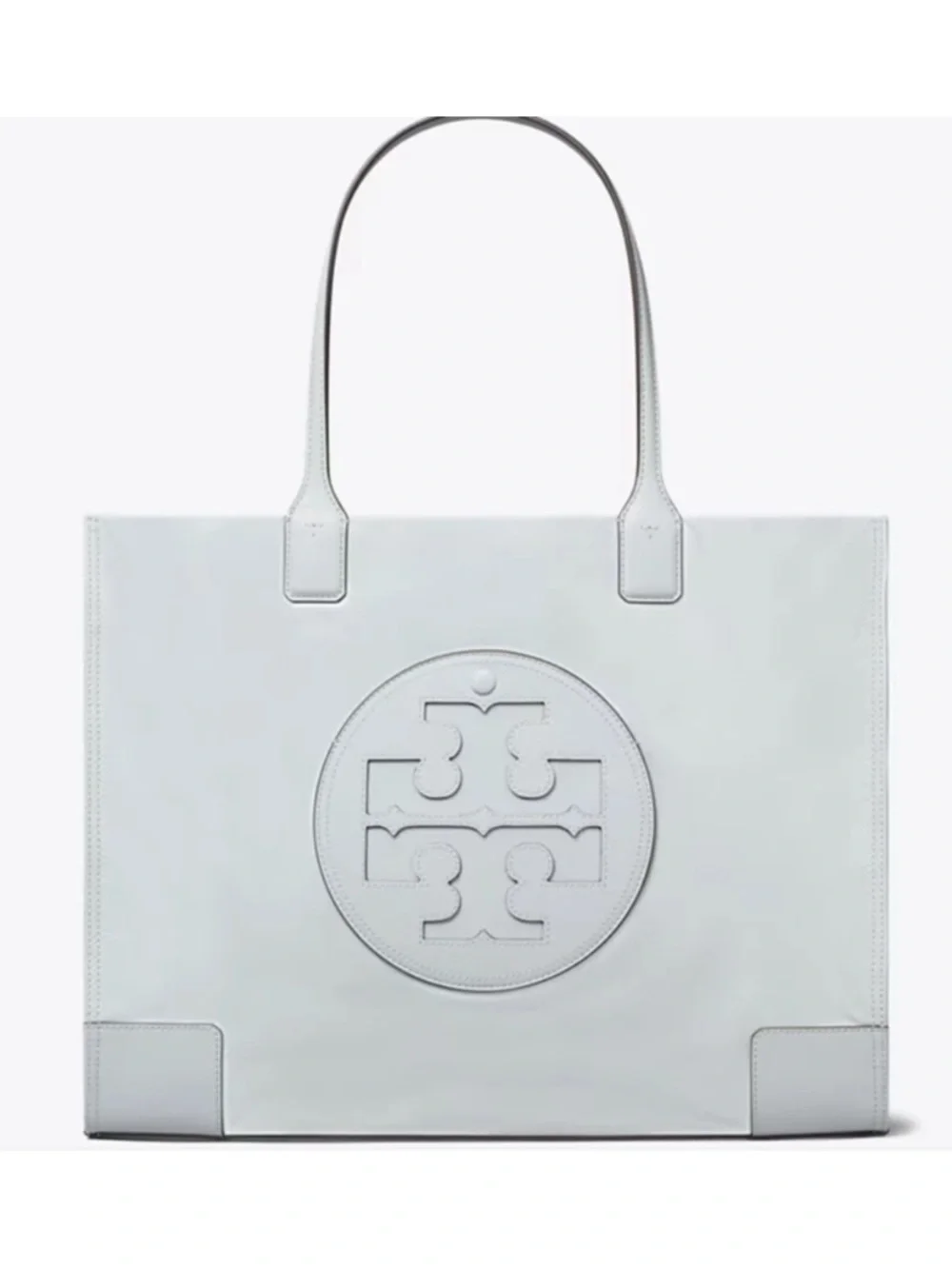NWT TORY BURCH Handbag Ella Large Tote Bag Powder Blue
